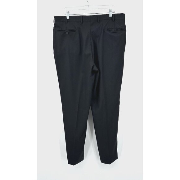 JOS A BANK SIGNATURE COLLECTION 2 piece suit stretch wool pinstripe blue 44R - Picture 10 of 12